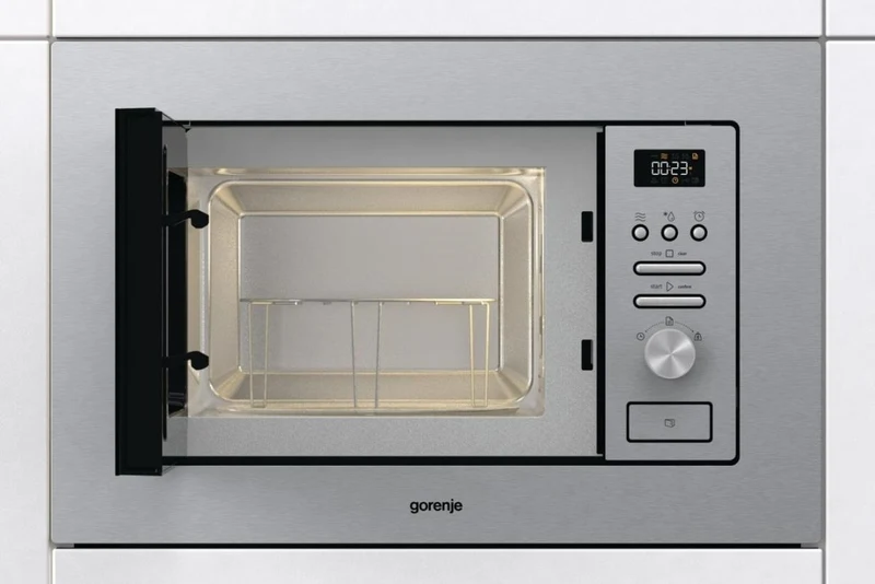 Встраиваемая микроволновая печь Gorenje BM201AG1X, Серебристый 3