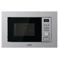 Встраиваемая микроволновая печь Gorenje BMI201AG1X, Серебристый