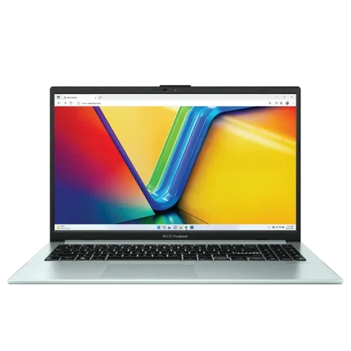 Ноутбук 15,6" ASUS Vivobook Go 15 E1504FA, Green Grey, AMD Ryzen 3 7320U, 8Гб/512Гб, Без ОС