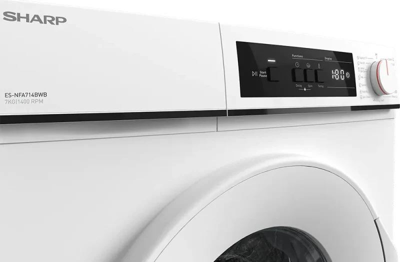 Стиральная машина Sharp ESNFA714BWBEE 3