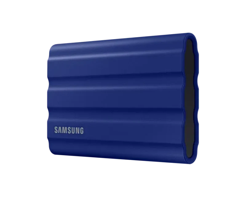 Внешний портативный SSD накопитель Samsung T7 Shield, 2 ТБ, Синий 2