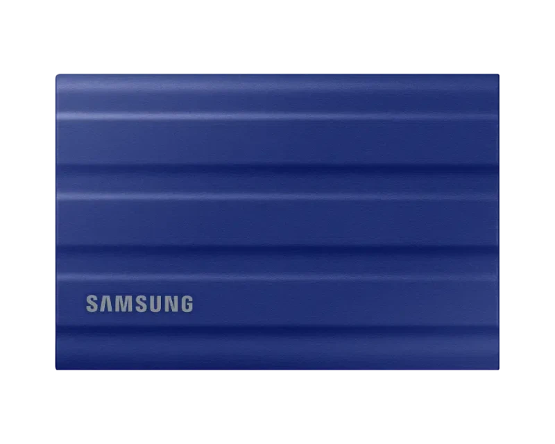 Внешний портативный SSD накопитель Samsung T7 Shield, 2 ТБ, Синий 3