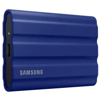 Внешний портативный SSD накопитель Samsung T7 Shield, 2 ТБ, Синий
