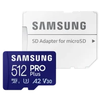 Карта памяти Samsung PRO Plus MicroSD, 512Гб