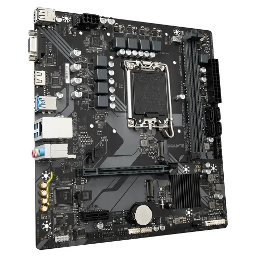 Placă de bază GIGABYTE B760M H DDR4, Black