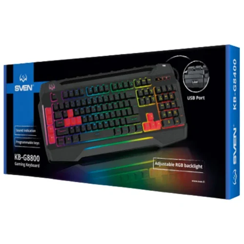 Клавиатура Sven KB-G8800, Черный