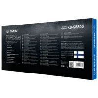 Tastatură Sven KB-G8800, Negru 7