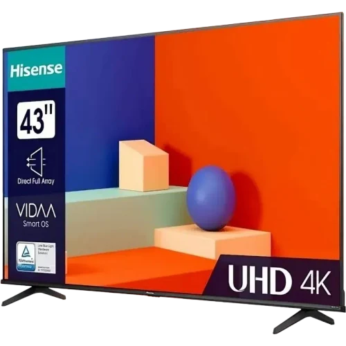 Телевизор Hisense 43" 43A6K Black