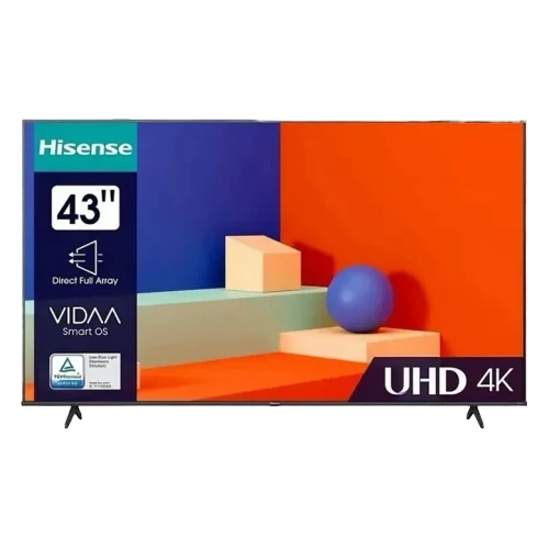 Телевизор Hisense 43" 43A6K Black
