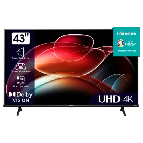 Телевизор Hisense 43" 43A6K Black