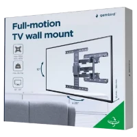 Кронштейн для телевизора Gembird WM-65ST-01, Черный 2