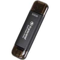 SSD portabil extern Transcend ESD310C, 512 GB, Negru 2