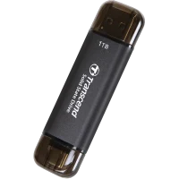 Внешний портативный SSD накопитель Transcend ESD310C, 1 ТБ, Чёрный 3