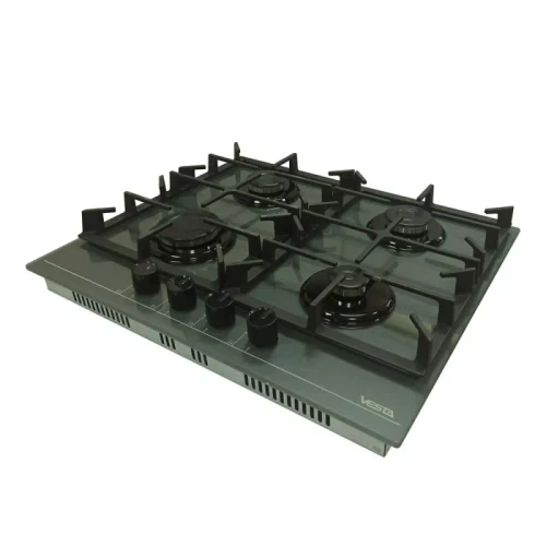Газовая Панель Vesta BHF6060IСG/GR, Черный