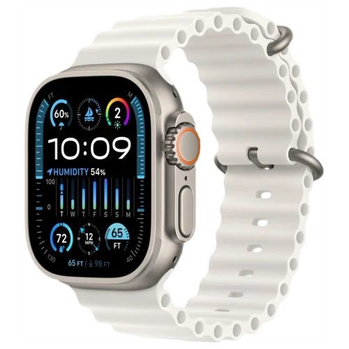 Apple Watch Ultra 2 GPS 49mm Titanium Beige Silicon silver