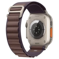 Apple Watch Ultra 2 GPS 49mm Titanium Beige Alpine Loop Indigo 3