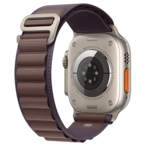 Apple Watch Ultra 2 GPS 49mm Titanium Beige Alpine Loop Indigo