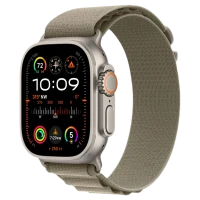 Apple Watch Ultra 2 GPS 49mm Titanium Beige Alpine loop Olive 2
