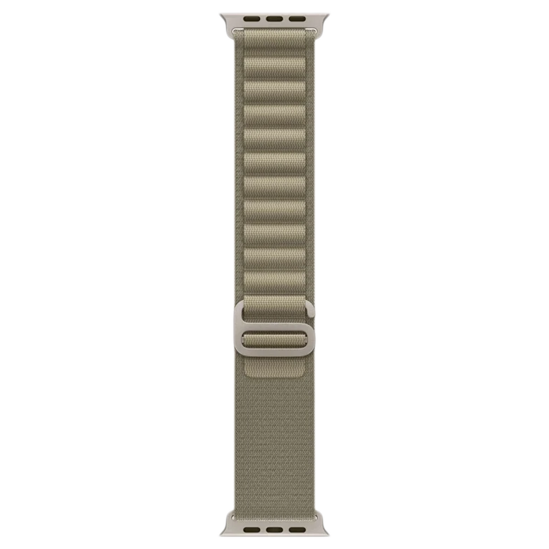 Apple Watch Ultra 2 GPS 49mm Titanium Beige Alpine loop Olive 4