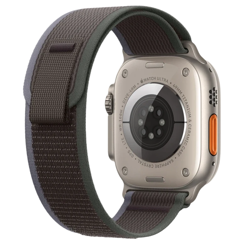 Apple Watch Ultra 2 GPS 49mm Titanium Beige Trail loop Blue/Black 3