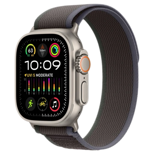 Apple Watch Ultra 2 GPS 49mm Titanium Beige Trail loop Blue/Black