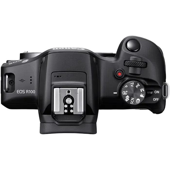 Aparat Foto Mirrorless Canon EOS R100 Black & RF-S 18-45mm & RF-S 55-210mm KIT, Negru 13