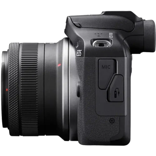 Беззеркальный фотоаппарат Canon EOS R100 Black & RF-S 18-45mm & RF-S 55-210mm KIT, Чёрный
