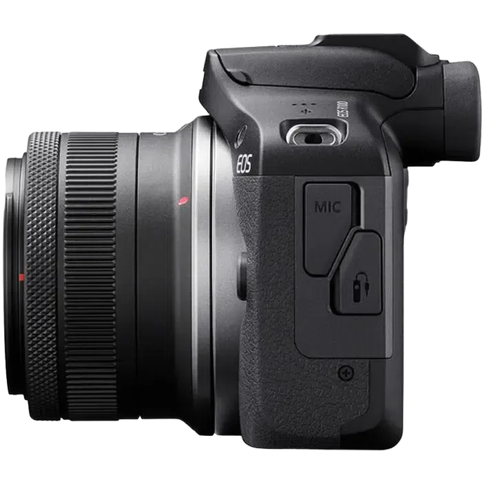 Aparat Foto Mirrorless Canon EOS R100 Black & RF-S 18-45mm & RF-S 55-210mm KIT, Negru 12
