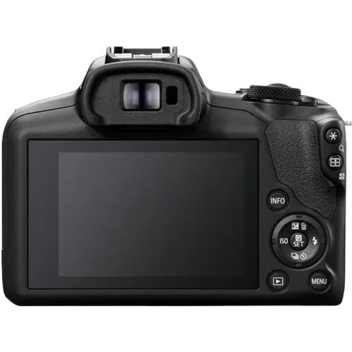 Беззеркальный фотоаппарат Canon EOS R100 Black & RF-S 18-45mm & RF-S 55-210mm KIT, Чёрный
