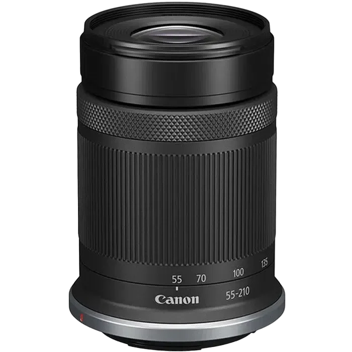 Aparat Foto Mirrorless Canon EOS R100 Black & RF-S 18-45mm & RF-S 55-210mm KIT, Negru 2