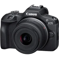 Aparat Foto Mirrorless Canon EOS R100 Black & RF-S 18-45mm & RF-S 55-210mm KIT, Negru 20