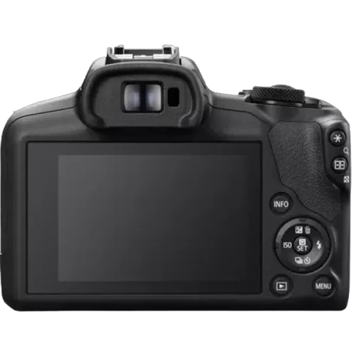 Aparat Foto Mirrorless Canon EOS R100 Black & RF-S 18-45mm f/4.5-6.3 IS STM KIT, Negru