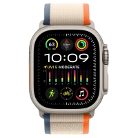 Apple Watch Ultra 2 GPS 49mm Titanium Beige Trail loop Orange/Beige