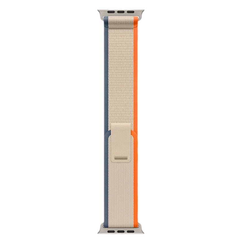 Apple Watch Ultra 2 GPS 49mm Titanium Beige Trail loop Orange/Beige 4