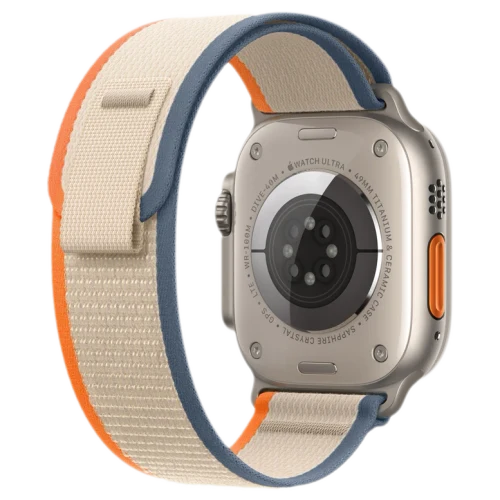 Apple Watch Ultra 2 GPS 49mm Titanium Beige Trail loop Orange/Beige