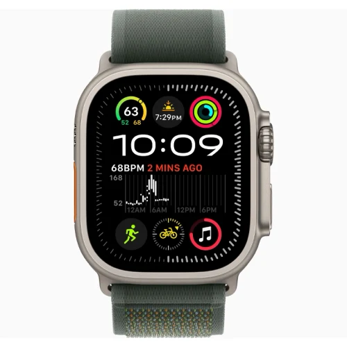 Apple Watch Ultra 2 Natural Trail Loop Green