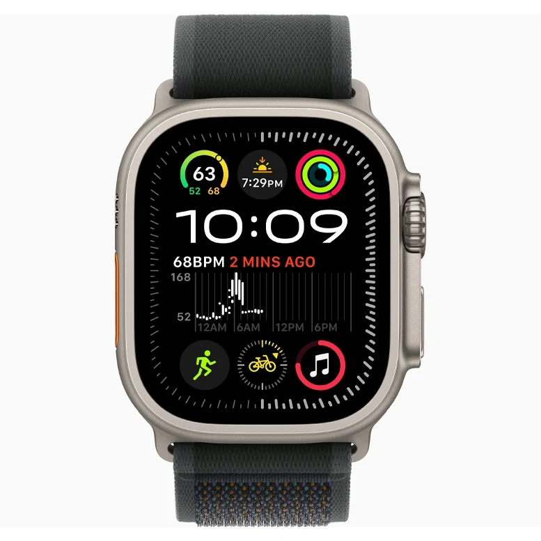 Apple Watch Ultra 2 Natural Trail Loop Black 2