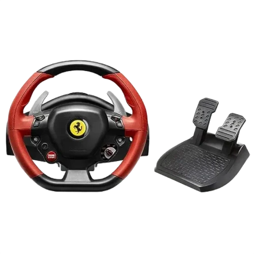 Игровой руль Thrustmaster Ferrari 458 Spider, Черный/Красный