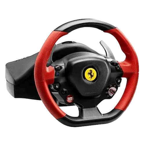 Игровой руль Thrustmaster Ferrari 458 Spider, Черный/Красный