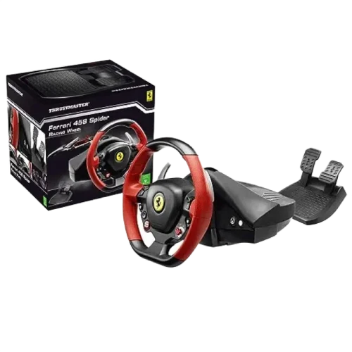 Игровой руль Thrustmaster Ferrari 458 Spider, Черный/Красный