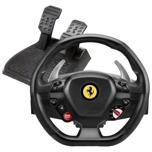 Игровой руль Thrustmaster T80 Ferrari 488 GTB Edition, Чёрный