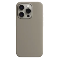 Silicon Case Premium for iPhone 15 Pro Clay