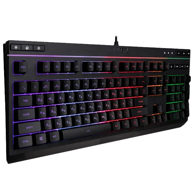 Клавиатура HyperX Alloy Core RGB Мембрана, Проводная, Черный 2