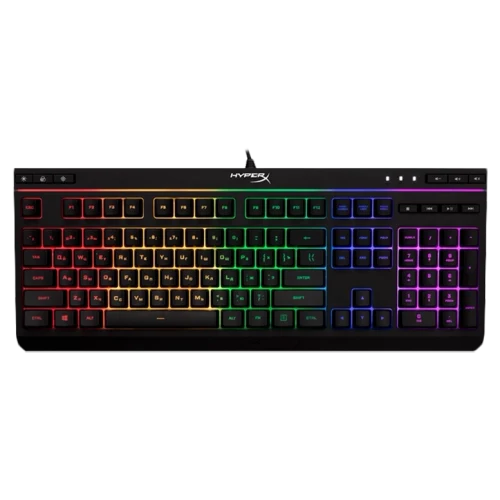 Клавиатура HyperX Alloy Core RGB Мембрана, Проводная, Черный