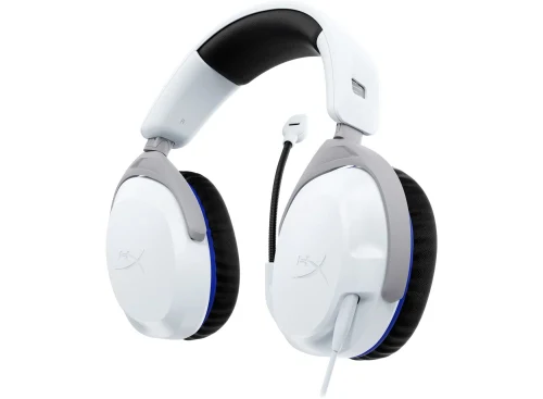 Căști HyperX Cloud Stinger 2 Playstation, Cu fir, Alb