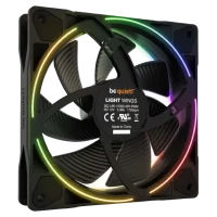 Ventilator PC be quiet! Light Wings PWM, 120 mm, Negru 2