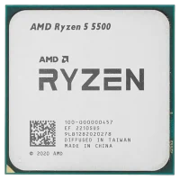 Procesor AMD Ryzen 5 5500 Tray, Silver