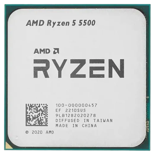 Процессор AMD Ryzen 5 5500 Tray, Silver