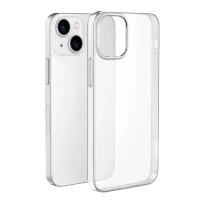 HOCO Light series TPU case for iP 15 Pro Transparent-Black