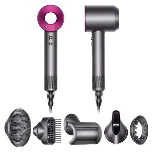 Фен Dyson HD07, 1600Вт, Фуксия